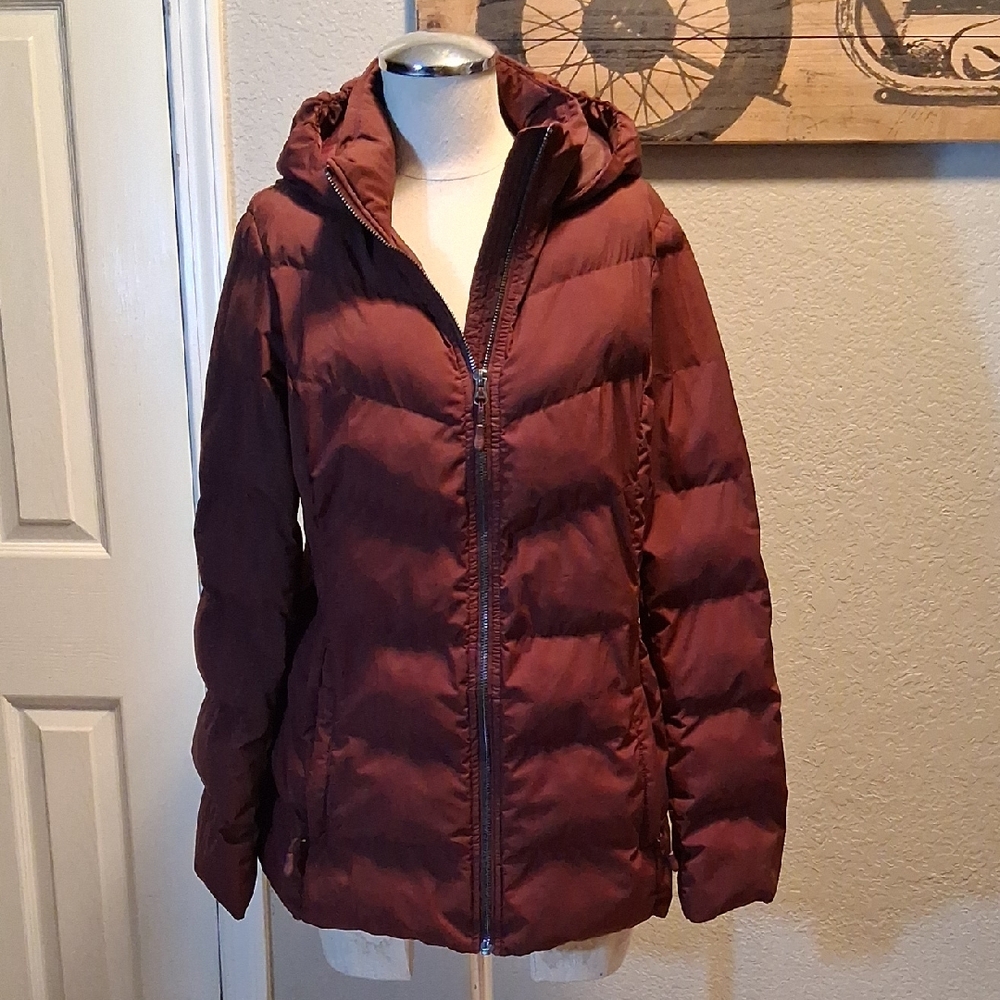 32 Degrees Maroon Puffer Jacket - image 1